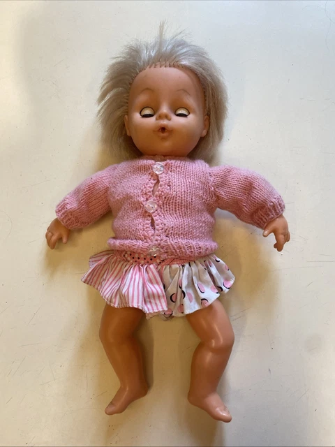 Beau Baigneur SNF En Celluloid – Poupée Ancienne Non Marquée, 35 Cm