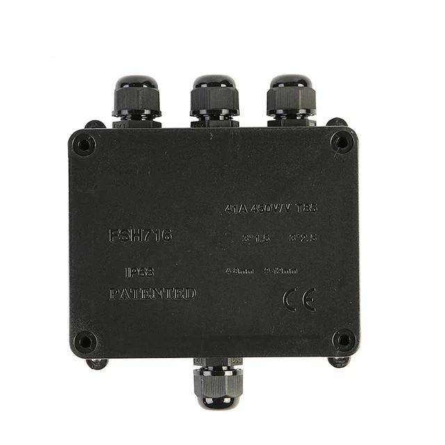 Distributore cavi impermeabile IP68 4 scatole di collegamento per esterni
