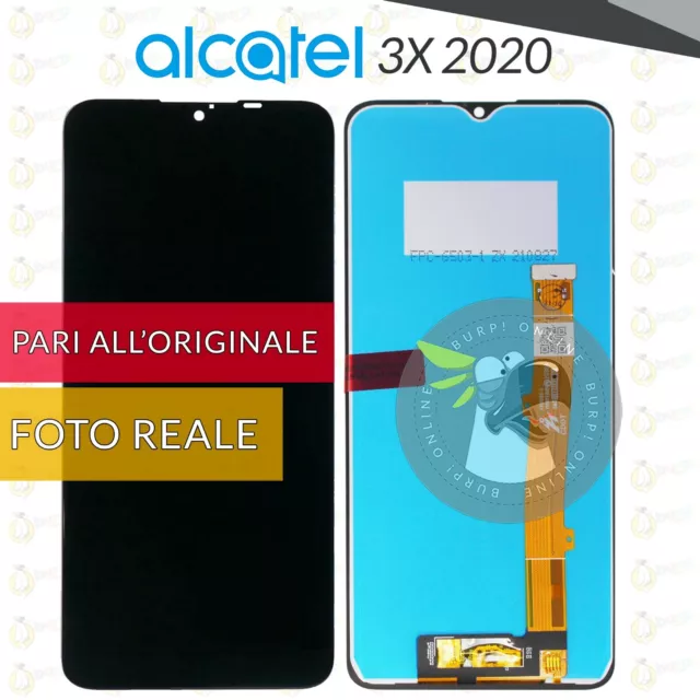 Display Alcatel 3X 2020 5061 5061U 5061K_Eea Schermo Vetro Touch Screen Lcd