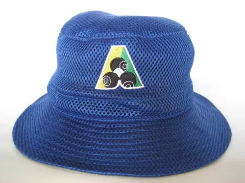 BA Logo Lawn Bowls Mesh Hat Club colours Folds flat washable XS S M L XL 2989