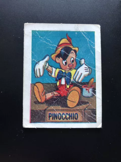 Trading Card "Mickeys Sweet Cigarettes" #19 Pinocchio Walt Disney Barratt