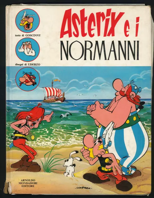Asterix e i Normanni Cartonato Mondadori Prima Edizione 1970 Ottimo ▓