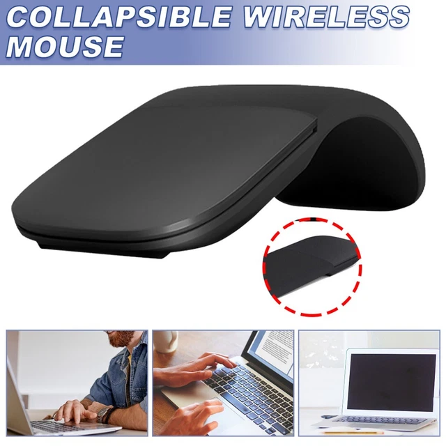 WIRELESS MOUSE FOR Microsoft Surface Arc Touch 3D Computer Mouse- £14. ...