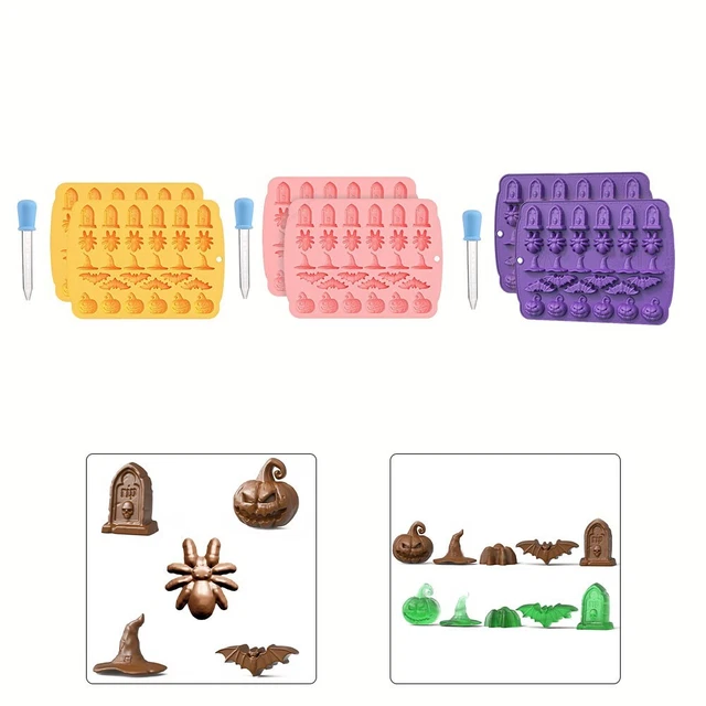 Stampi per cioccolato fai da te festa Halloween stampi per cioccolato nuovi di zecca permanenti