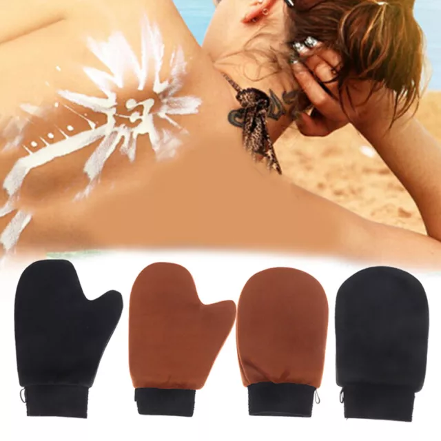 Guantes aplicadores lavables y reutilizables autobronceadores Mitt para TannerBoEL sin sol