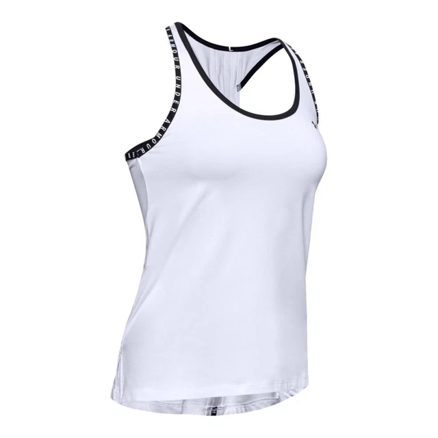 Canotta  Donna Under Armour Bianco 1351596 0100 Canotta Bianco Donna
