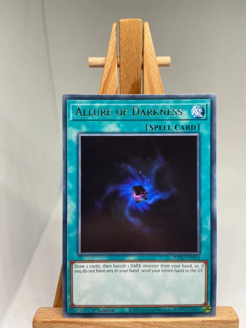 Allure Of Darkness - Rare 1st Edition WISU-EN054 - NM - YuGiOh Allure Of Darkness - Rare 1st Edition WISU-EN054 - NM - YuGiOh