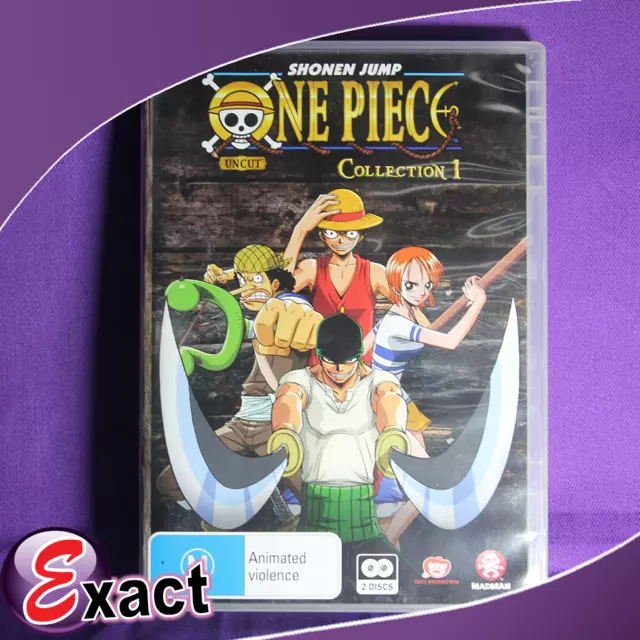 One Piece - Season 2 First Voyage (DVD, 2009, 2-Disc Set, Uncut