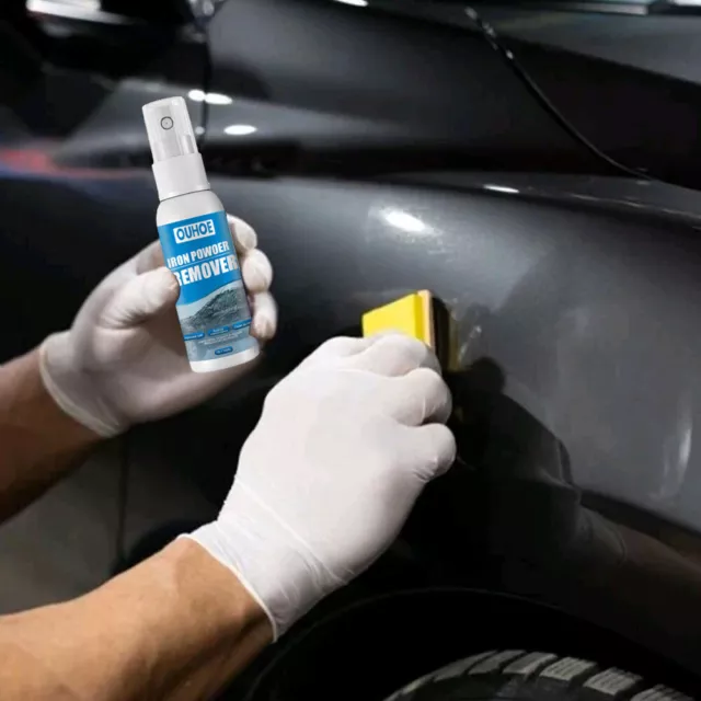 Car Parts Rust Remover Spray Metal Surface Chrome Paint Spray Cleaning Accessory