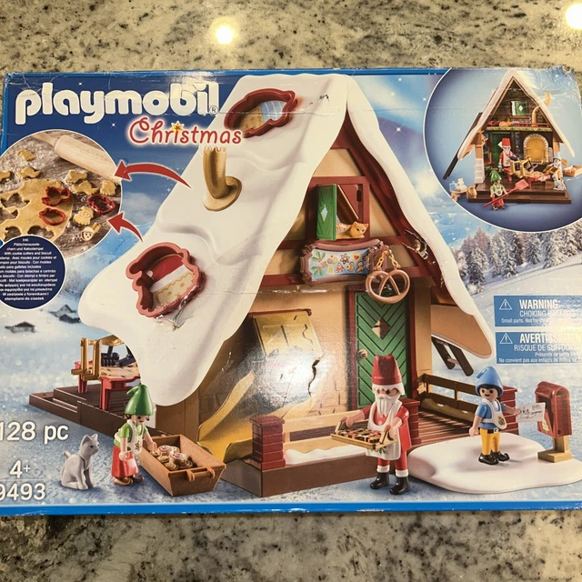 PLAYMOBIL JUEGO PANADERÍA Navidad 9493 TOTALMENTE NUEVO