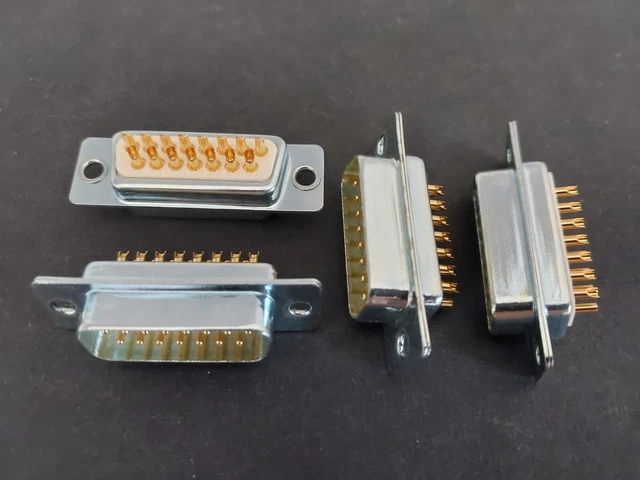 Connettore DB15 Maschio Senza Saldatura - Scheda Breakout 15 Pin, Adattatore Terminale Con Custodia