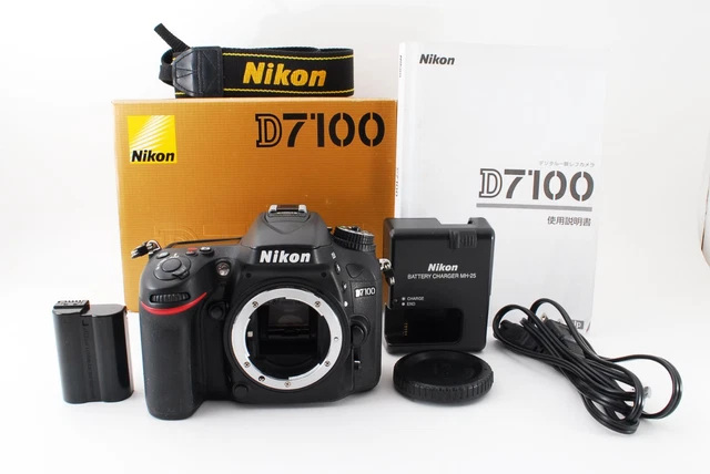 Nikon D7100 24.1MP Digital Camera Black Body Only with Box [Near Mint] #1090027A