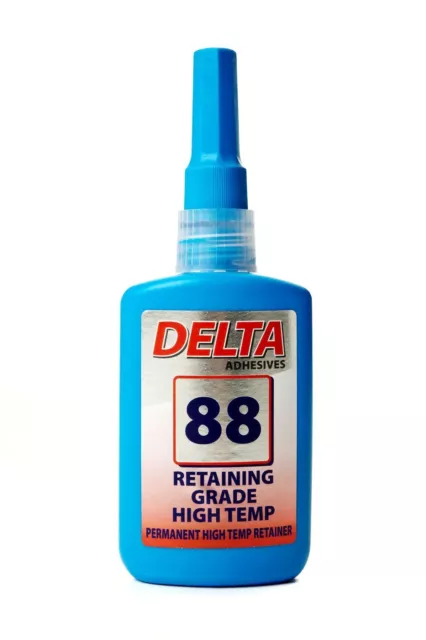 10 ml Delta 88 Bearing Grade equiv Loctite 601 Engineering Adhesive