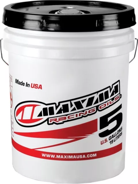 Maxima 30-46505 SXS Full Synthetic Engine Oil - 5W40 - 5gal. Pail 5 gallons