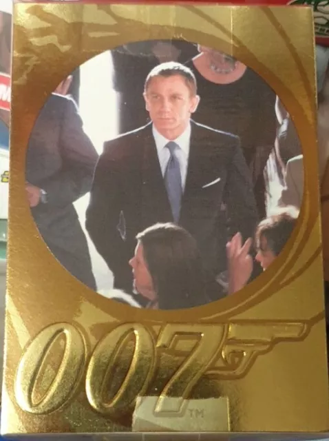 James Bond 50th Anniversary Series Two Gold Foil COMPLETE BASE SET (99 Cards)