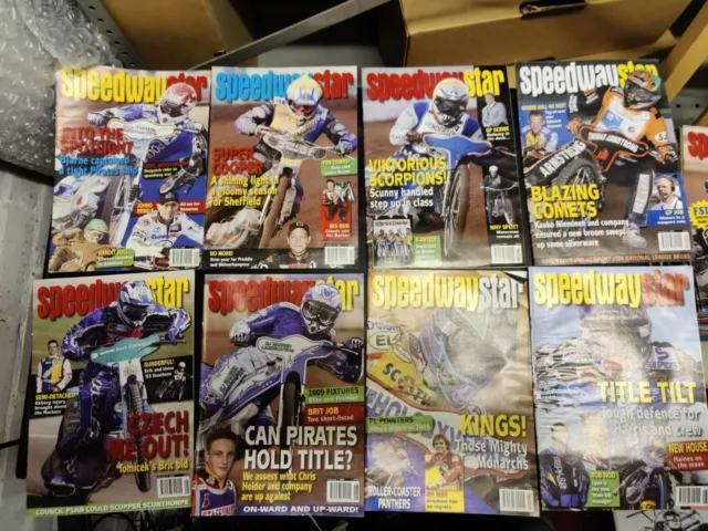 Speedway Star Magazine 2009 Complete (52 issues) Collectible Vintage