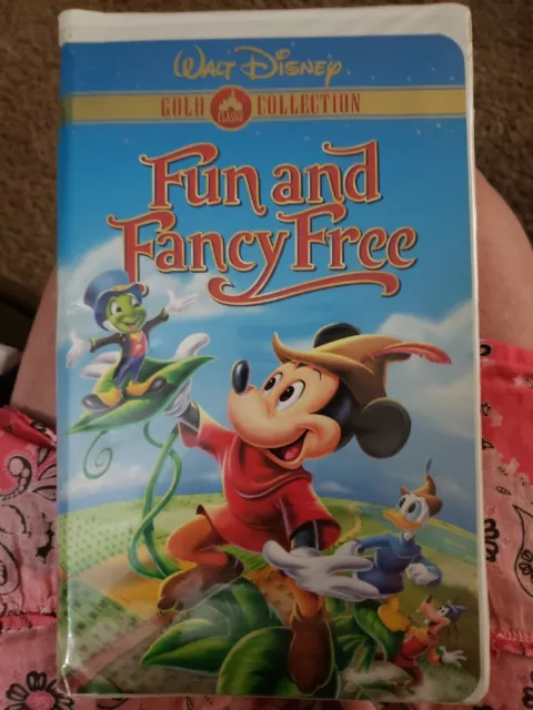 FUN AND FANCY Free Walt Disney Gold Classic Collection VHS, 2000 $9.99 ...