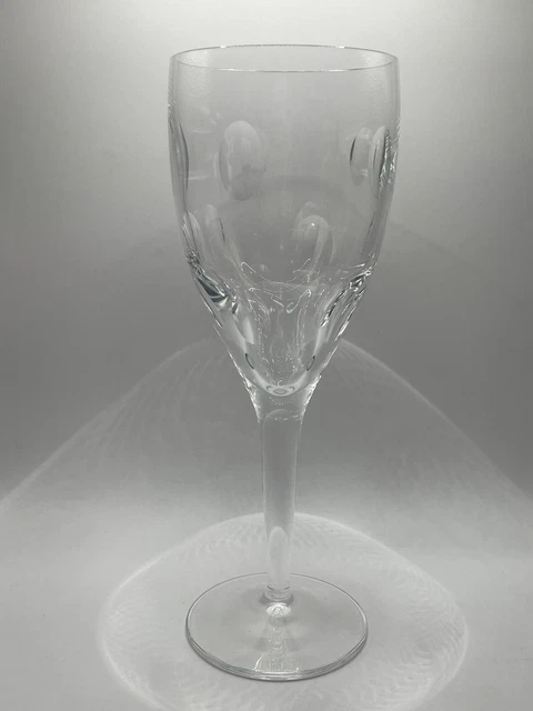 WATERFORD CRYSTAL JOHN ROCHA Elegant Imprint Wine Goblet Glass waterford-crystal-john-rocha-elegant-imprint-wine-goblet-glass