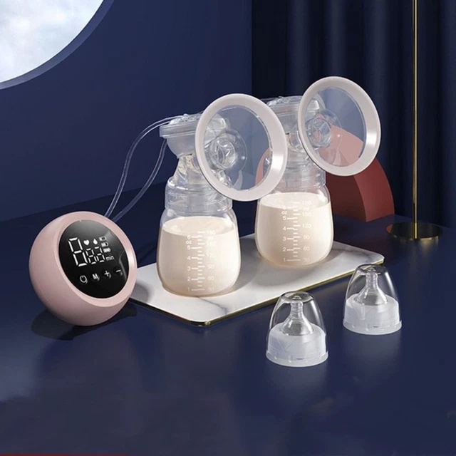 Bebés Alimentación Leche Bomba Lactador Bomba Eléctrica Pecho Doble Bomba