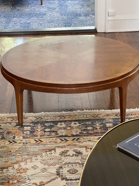 Lane Rhythm Round Coffee Table Mid Century 50s 60s Lane Rhythm Round Coffee Table Mid Century 50s 60s