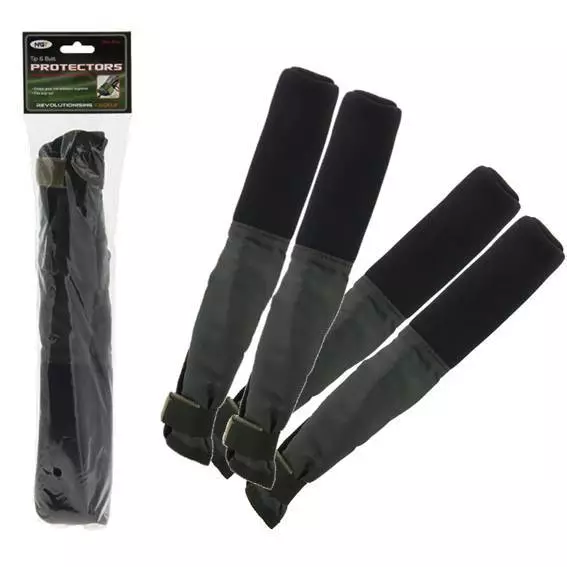 2 X CARP ROD TIP AND BUTT PROTECTORS DELUXE COVERS FOR CARP