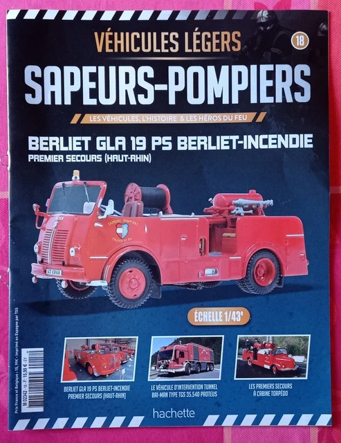 Dinky Toys F n°32E Berliet ~ Premiers secours de pompiers