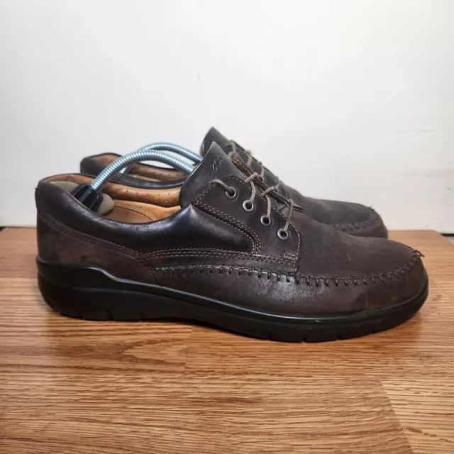 Glæd dig scrapbog Staple ECCO SEAWALKER BROWN Leather Moc Toe Oxford Shoe Men's Size 13 (46) $35.89  - PicClick