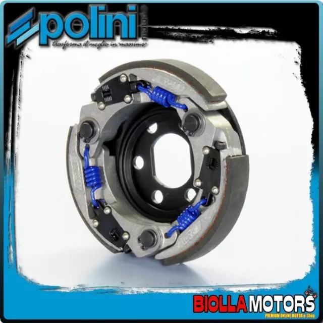 249.062 FRIZIONE POLINI 3G EVO D.107 APRILIA SR 50 2T mod.94, 95, 96 H2O