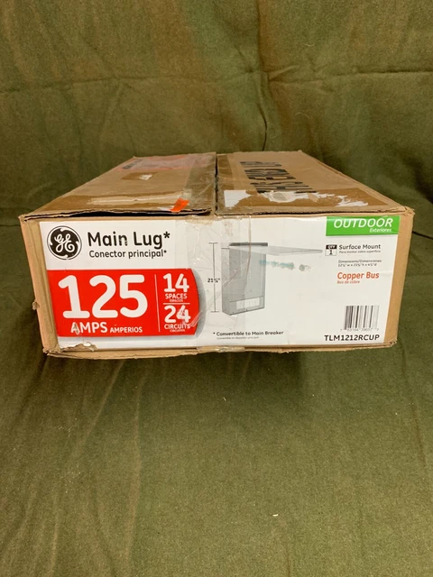 GE Main Lug 125 amp