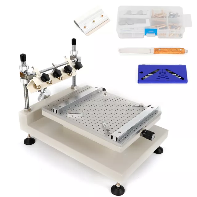 Solder Paste Printing Machine | PCB Manual Stencil Printer UPS 3040 High Quality