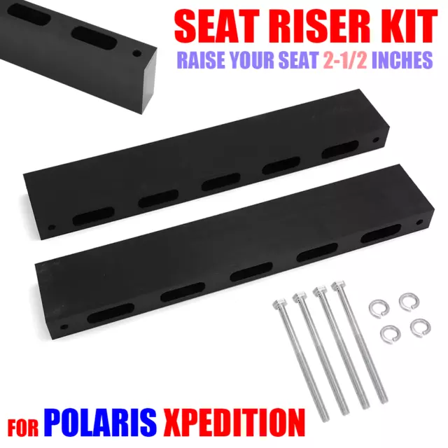 For Polaris Xpedition Seat Riser Kit to Raise Your Seat 2-1/2 inches , POM