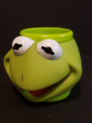 Vintage Kermit The Frog Kid's Cup Mug Applause Jim Henson Muppet Show