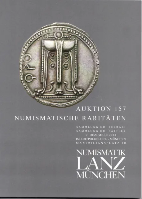 FITZ catalogue lanz auction 157 collection Dr. Ferrari Munich 2013 rarities ^KOP4