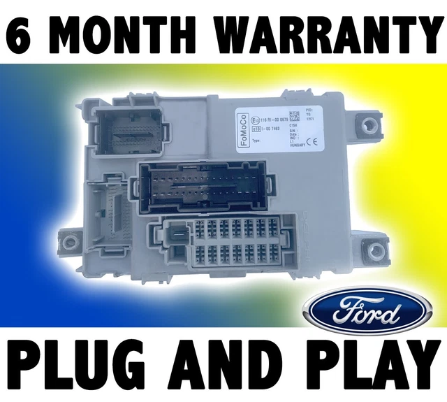 PLUG & PLAY Ford Ka Mk2 Bcm Body Control Module Fusebox Tested Bsi
