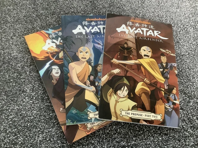 AVATAR THE LAST Airbender Nickelodeon Books Bundle Graphic Novel
