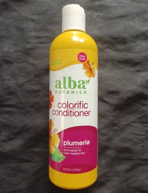Alba Botanica Colorific Conditioner Plumeria 12oz/340g