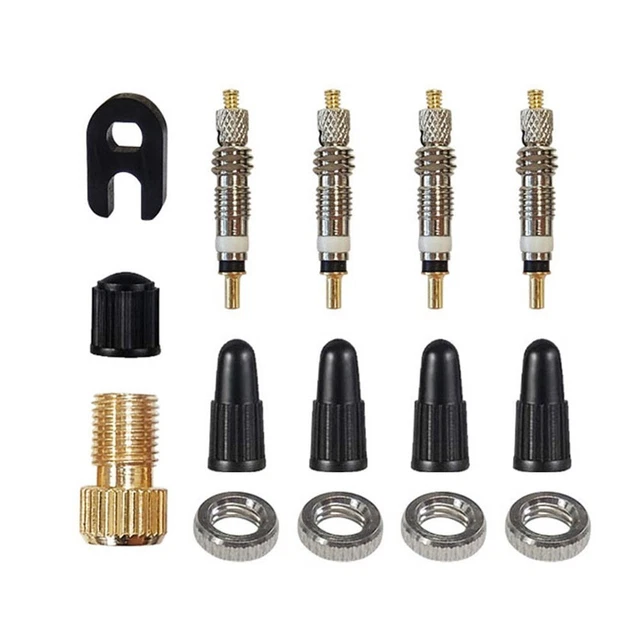 Kit De Réparation Pneu Vélo VOANZO – Mini Pompe Haute Pression 210 PSI, Manomètre, Adaptateurs Presta/Schrader, Portable