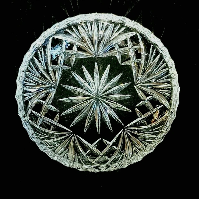 1 (One) GORHAM CHERRYWOOD Cut Crystal Small Fruit Dessert Bowl - DISCONTINUED