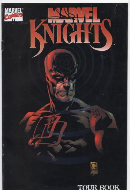 Marvel Knights Tour Book Variant Cover B SIGNED by Jae Lee with COA! 1998 VF-NM