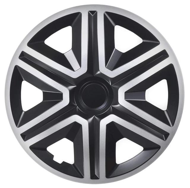 Copricerchi Cromati Per Semi Camion - 2 Coprimozzi Anteriori + 4 Posteriori, Filetto 33mm