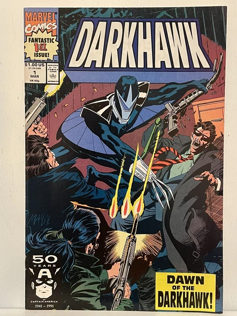 Darkhawk #1 * 1991 Marvel * First Appearance * VF? * (S72)