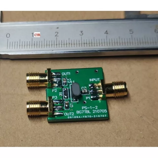 PS-1-2 Power Divider RF Power Splitter 0.3M-1G 10MHz SMA Connectors Insertion#SZ