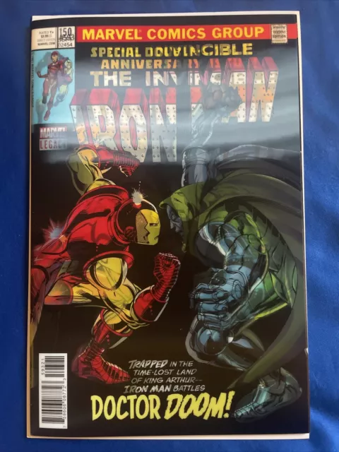 Invincible Iron Man #593B Davis Lenticular Variant NM 2017 Marvel Comic