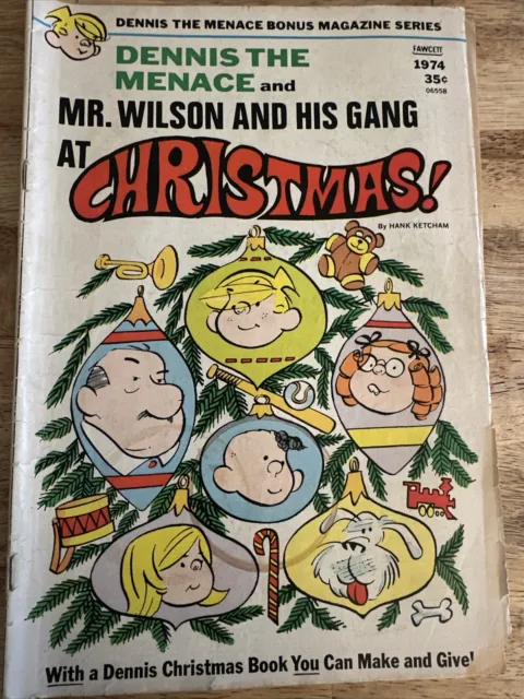 Dennis The Menace 1974 Mr. Wilson And His Gang At Christmas! With Bonus Series