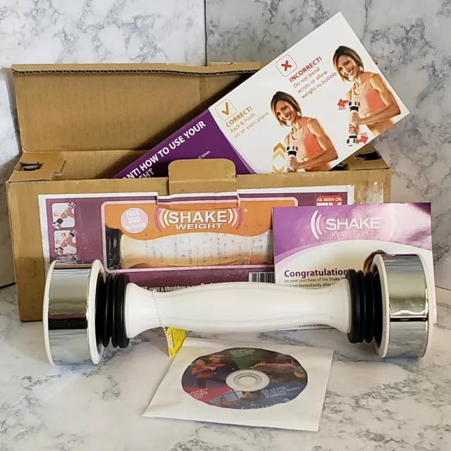 Shake Weight Exercise Weight 2 1/2 Lb. Boxed White