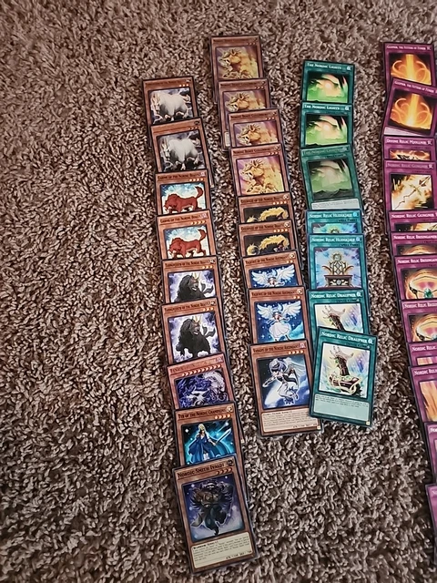 YUGIOH NORDIC DECK - 40 Cards + 7 Extra -- Thor, Odin, Loki, Valkyrie,  Guldfaxe $32.00 - PicClick