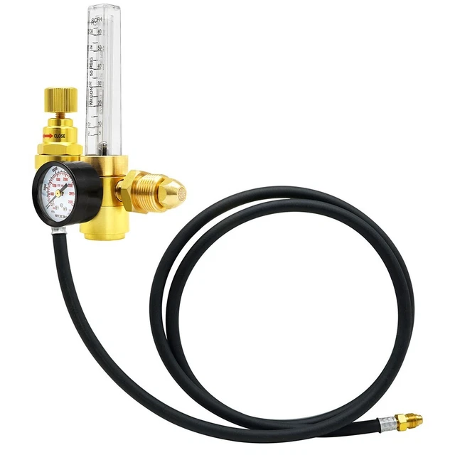 Adaptateur régulateur argon/CO2 tuyau de gaz inerte avec pression d'éclatement