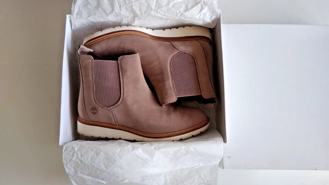 TIMBERLAND   bottines cuir femmes beige pointure 40