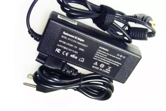 AC Adapter Charger For Toshiba Satellite M305-S4910 M305-S4915 M305-S4920 Power