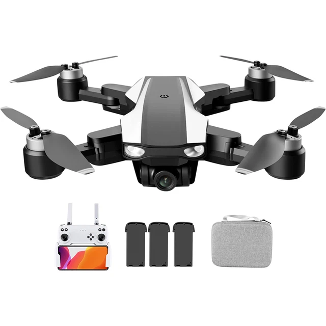 YL/RC S105 5G GPS 4K Dual Camera RC Drone Quadcopter w/ 3 Battery (03) #Q